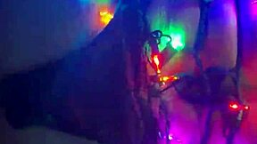 Big ass babe gets tied up and fucked in reverse cowgirl position
