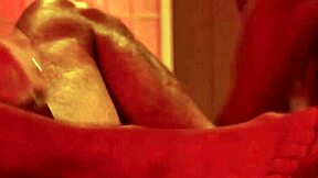 Steamy gay threesome in a bathhouse with double penetration and more