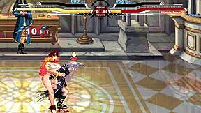 Mugen and Jessica in a hardcore hentai scene