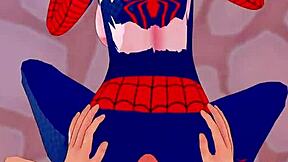 3D animated game featuring big-boobed Akane in cosplay