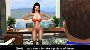 Wedding Cheating: Secretary Seduces Bride In Sims 4 Hentai