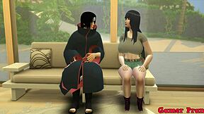 Akatsuki porn cap1: Itachi and Hinata's intense anal encounter