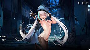 Janis in action in this anime porn video