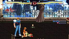 Mugen animation: Brian vs Cammy in a hardcore scene