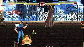 Mugen animation: Brian vs Cammy in a hardcore scene