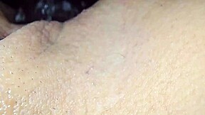 Close up of anal sex with a hot Latina and her squirting orgasm