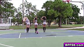 Hot lesbians enjoy licking each other’s sweet pussies