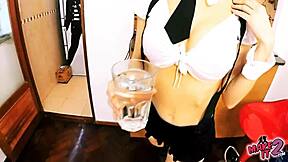 Busty Bubble Butt GFs Show Skinny Round Ass in Exclusive Xvideos!
