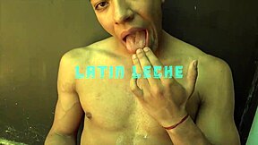 Tattoed hunk gets it hard with a hot Latino boy outdoors in Latinleche
