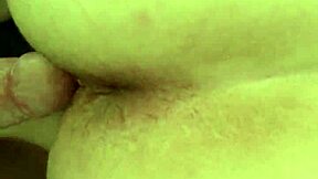 Big cock penetrates tight pussy in the tent