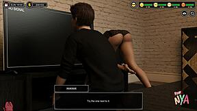 Faerin’s big ass gets pounded in Man of the House game