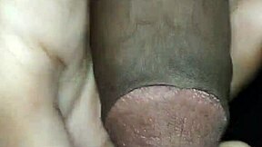An Indian stud gives a blowjob in my room