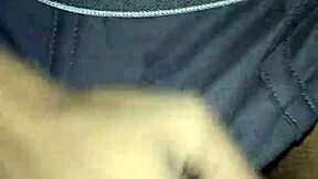 An Indian stud gives a blowjob in my room