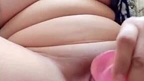 Solo guy's birthday cake and Pinay ex-wife help him to get an erection