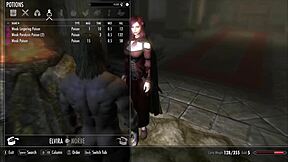 Nookie with Norbe Se 1 Ep 13 Elvira - Big tits, Riding, Blowjob, Cowgirl, Comedy, Gothic, Celebrity