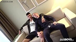 Private gay video with hot European guys Jared and Casper