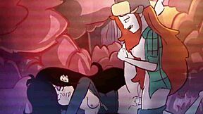 Futa Wendy in Gravity Falls animated porn