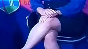 Hot Indian TV anchor’s hardcore sex scenes during cricket show
