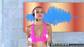 Raven Redmond and Sean Lawless in steamy Brazzers scene