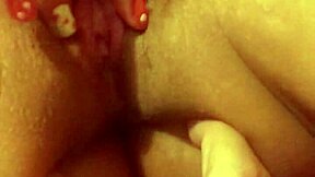 Hot girl enjoys solo pleasure and achieves orgasm