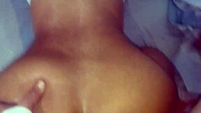 Young Colombian with a big ass getting anal sex doggy style