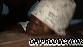 African teen gets her ass played with and fucked