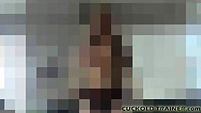 A cuckold like you should eat cum