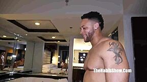 Lizzy, a Texas-based porn star with an amazing ass, gets to have sex with a black man with a big dick