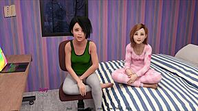 My new visual novel adventure: Brunette babe's game walkthrough