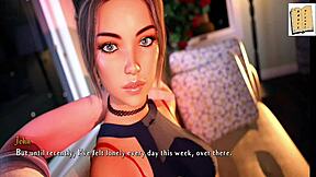 Big assed cartoon character gets some dick in her asshole