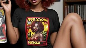 Nigerian cutie Amina’s erotic journey in 3D adult film