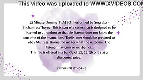 F4M Femdom JOI - Learn how to give pleasure with instructions