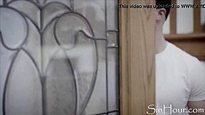 Jane Wilde, a naive stepsis, gets seduced by her manipulative stepbro in a family porn video