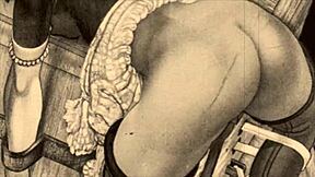 Erotic illustrations from the good old days