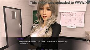Nudist school game turns into inspector roleplay fun