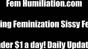 Choose your panties for a sissy feminization experience