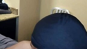 Rocky Tajauta, a Colombian beauty, enjoys a chocolate ass licking and rimming