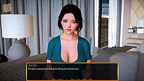 Walkthrough of the visual novel game My new stepfamily 606