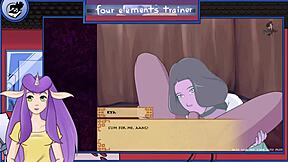 Play the Avatar: The Last Airbender Four Elements Trainer