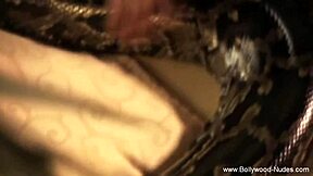 A MILF dances on her bed and gives a great blowjob