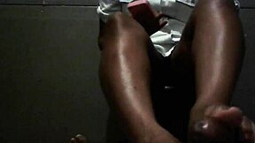 Hot July's foot fetish erotic pies and toejob experience with a biracial couple