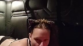 Pet play action with buttplug and blowjob