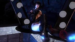Nina Williams Case Files - Eliza's big bouncing boobs and great blow job