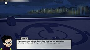Hentai game with Starfire and other characters from the Titans series
