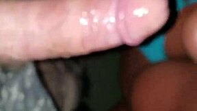 Beautiful woman gets an interracial facial in a very hot scene