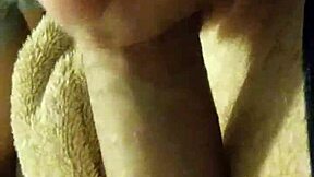Johnny gets a blowjob from a blonde babe