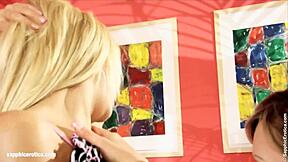 Beautiful lesbian scene with Iris and Suzie from Sapphic Erotica