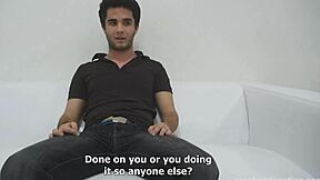 Young Czech gay man gets wild in amateur porn video