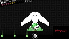 Protect the innocent and be courageous in this cartoon porn