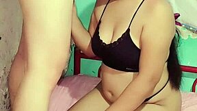 Mexi cutie swallows all my semen after a hardcore blowjob